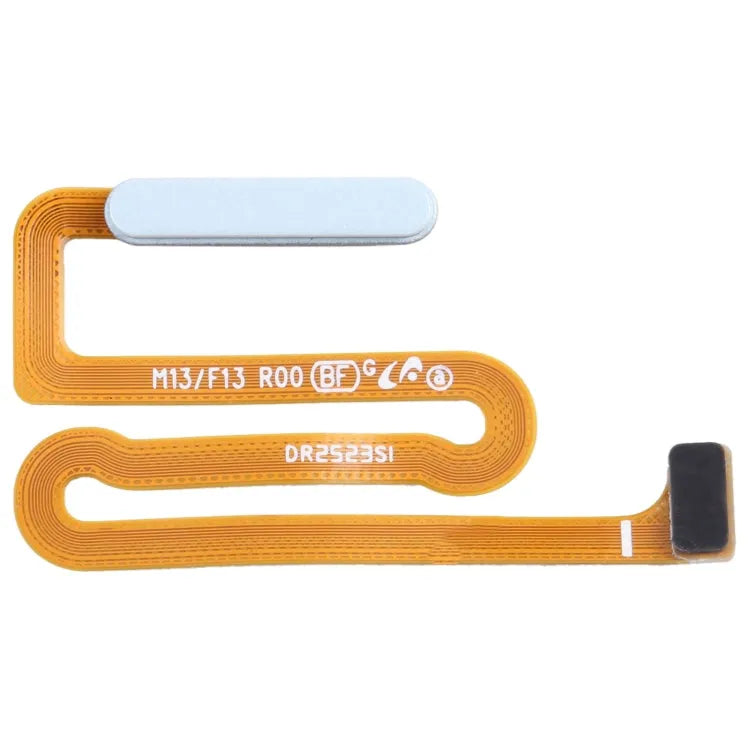 Originele vingerafdruksensor met flexkabel in blauw voor Samsung Galaxy M13 SM-M135F
