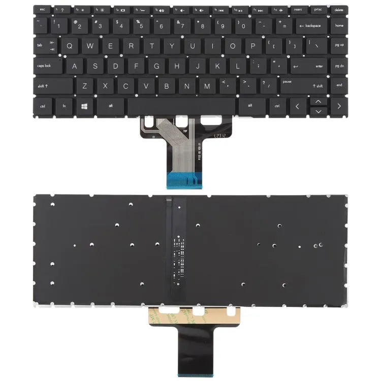 US-toetsenbord met achtergrondverlichting in zwart voor HP Pavilion x360 14S-DK 14S-DP 14S-DQ 14-CE 14-CK 14-CD 14-CM