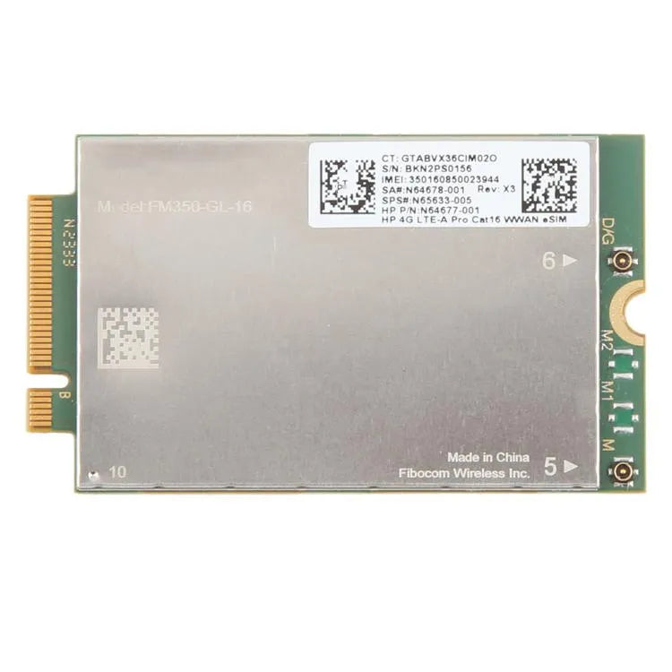 FM350-GL-16 4G draadloze module zonder tekst voor HP X14 X16 830 840 855 860