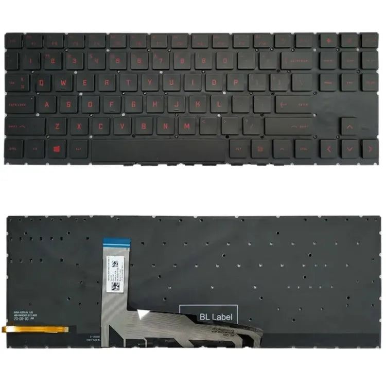 Laptoptoetsenbord in rood voor HP Omen 15-EK 15-EK0019NR 15-EN 15-EN0013DX TPN-Q236