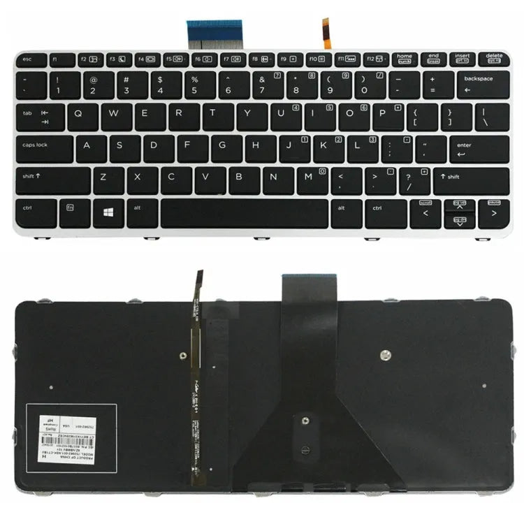 Toetsenbord met achtergrondverlichting US-versie voor HP Elitebook 1020 G1