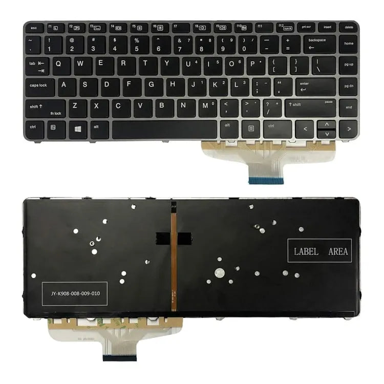 Toetsenbord met achtergrondverlichting US-versie voor HP Elitebook Folio 1040 G3