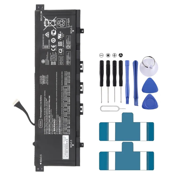 Li-ionbatterij 15,4V 53,2Wh 3654mAh KC04XL voor HP Envy x360 13-AG 13M-AQ 13-AH 13-AQ
