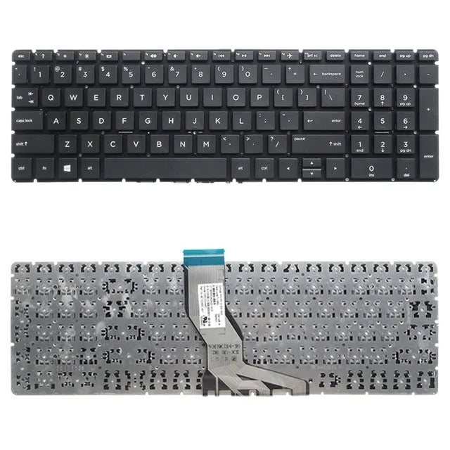 US-versie toetsenbord in zwart voor HP 15-BS 15-BS000 15-BS100 15-BS500 15-BS600 15Q-BD 15-CC 17G-BR 15-BS004TX en 15-BW
