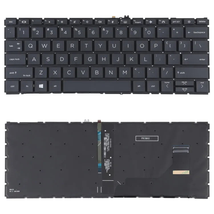 US-versie toetsenbord met backlight voor HP EliteBook 830 G7 en 830 G8
