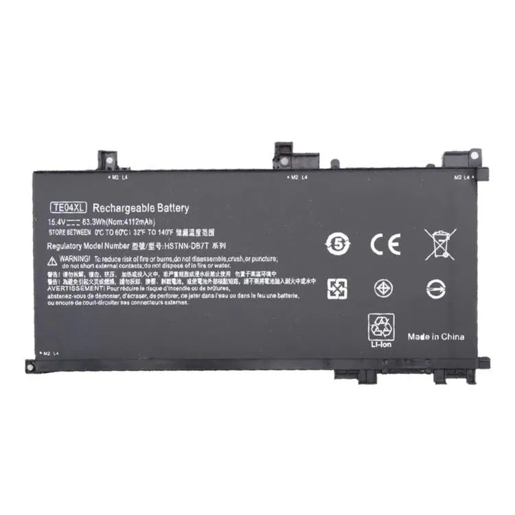Li-ion laptopbatterij TE04XL 4112 mAh voor HP OMEN 15-AX200 15-AX218TX 15-AX210TX 15-AX235NF 15-AX202N
