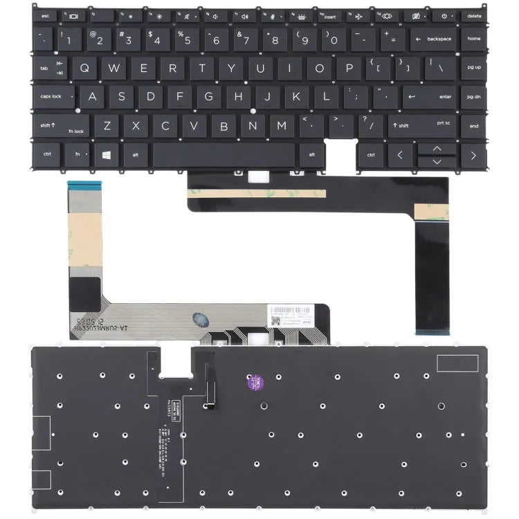US-Tastatur mit Beleuchtung für HP EliteBook X360 1030 G7 + 3 modellen