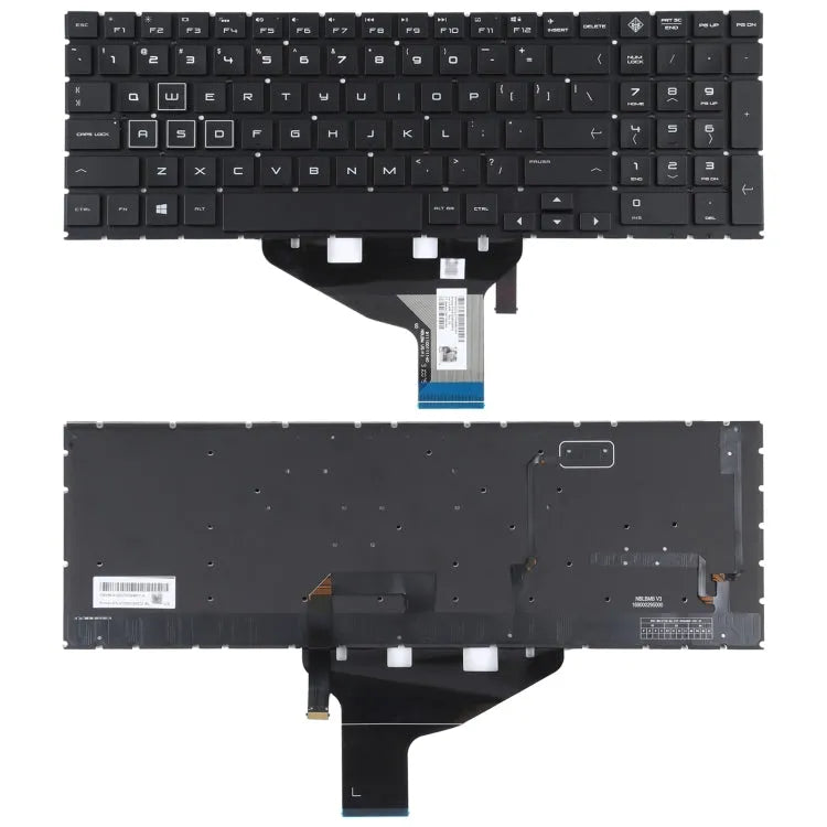 RGB US-toetsenbord voor HP Omen 15-DC / HP Omen 15-DH
