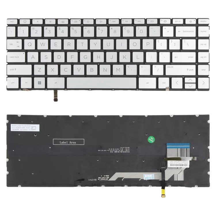 Verlichte US-toetsenbord voor HP Pavilion 13-BE en HP Pavilion 13-BE0000