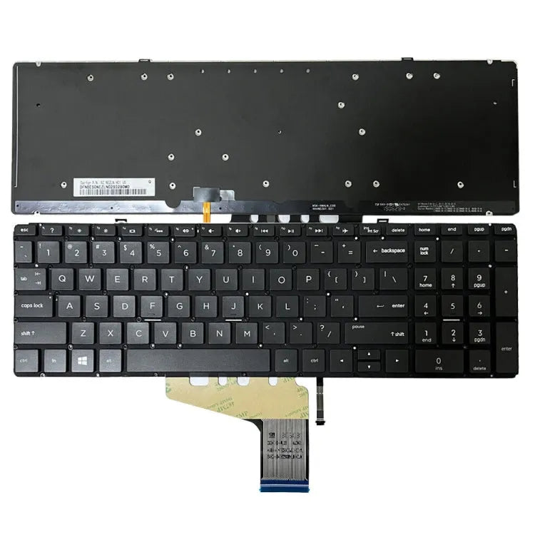Verlicht US-toetsenbord voor HP Spectre X360 15-CH