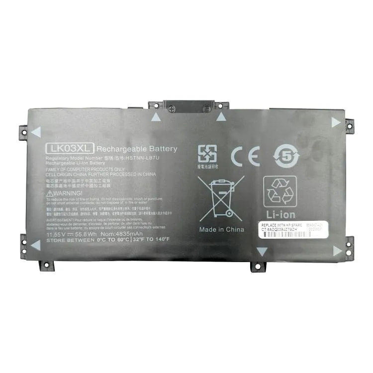 LK03XL accu voor HP Envy x360 15 TPN-W127 (11,4V 4300 mAh)