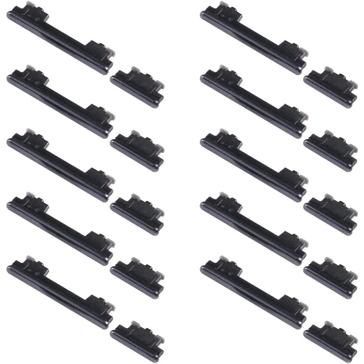 Bouton Power + Volume Samsung Galaxy A72 4G (SM-A725) - Lot de 10 noir