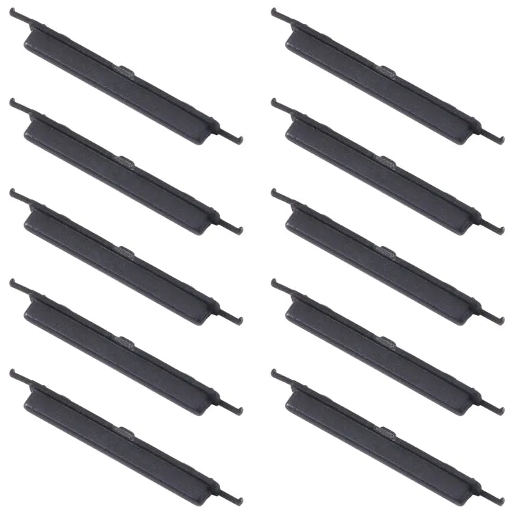Bouton Power + Volume Samsung Galaxy A12 Nacho (SM-A127) - Lot de 10 noir