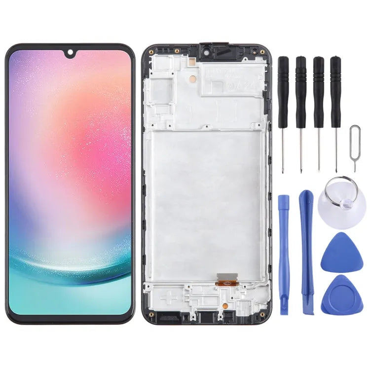 LCD complet Samsung Galaxy A24 4G SM-A245F TFT avec châssis