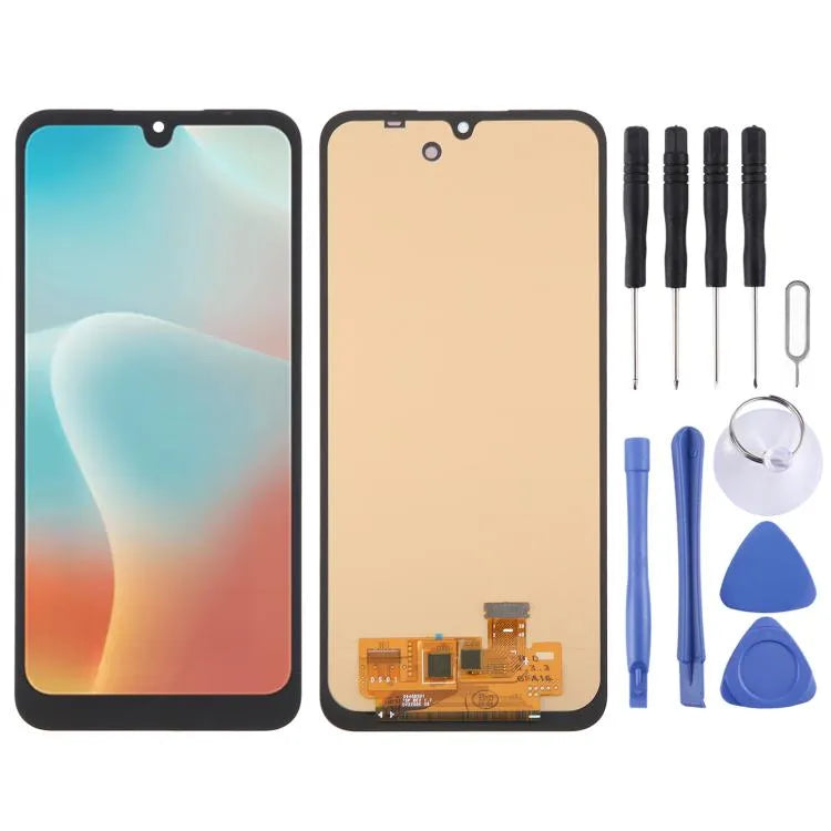 OLED-LCD-Bildschirm mit Digitizer für Samsung Galaxy M16 SM-M166P (6,46 Zoll, komplette Baugruppe)