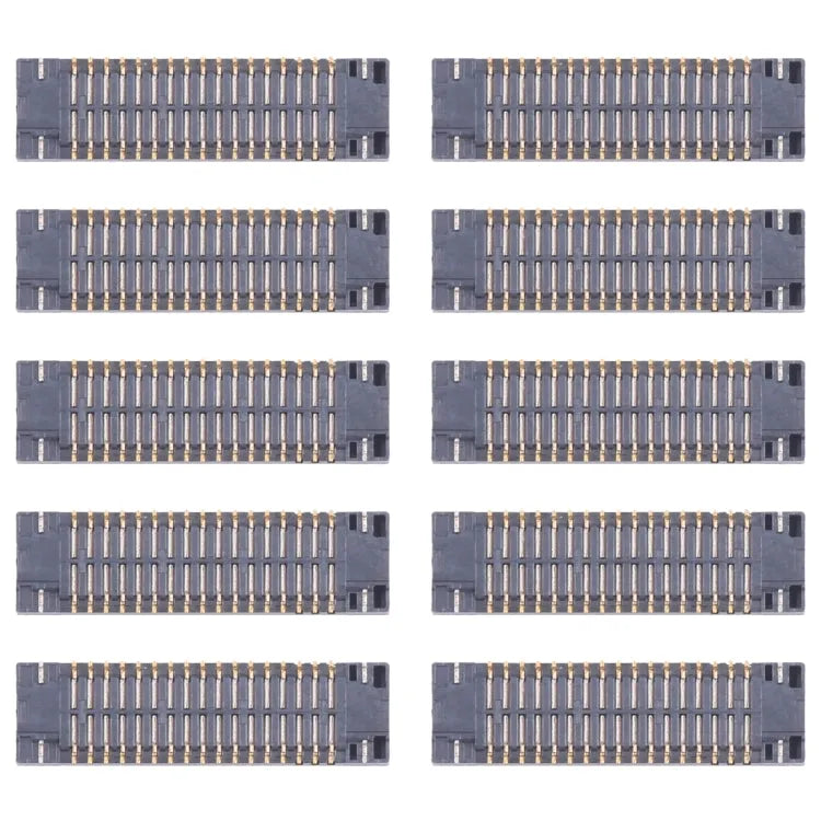 Voor Samsung Galaxy A03 Core SM-A032F 10 stuks moederbord LCD-scherm FPC-connector