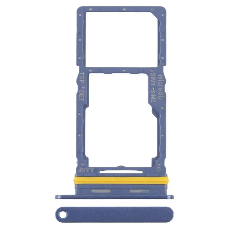 Voor Samsung Galaxy A17 5G SM-A176B Originele SIM + SIM / Micro SD-kaartlade (blauw)