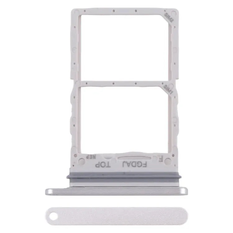 Voor Samsung Galaxy Z Flip6 SM-F741B Originele SIM-kaartlade (zilver)