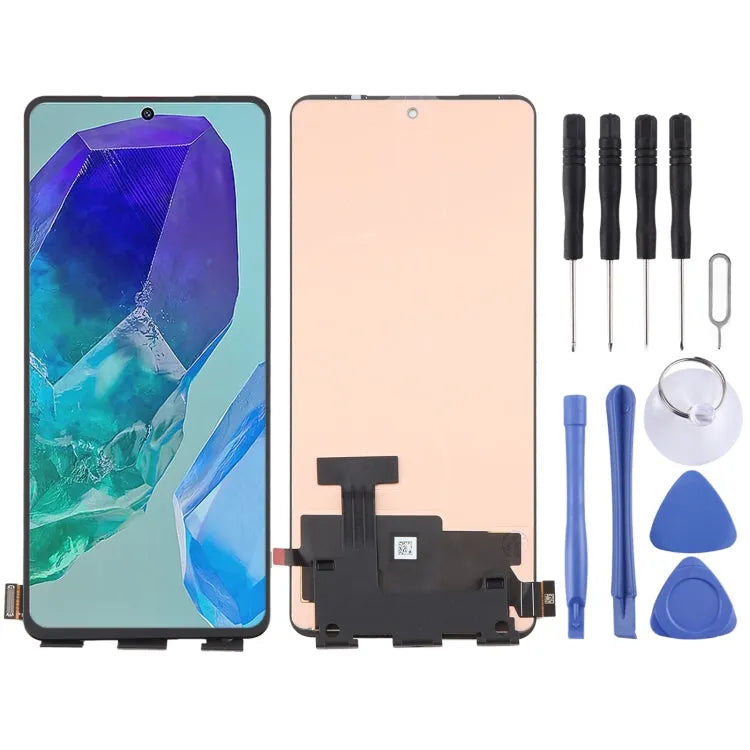 Voor Samsung Galaxy M55 SM-M556B Origineel LCD-scherm met digitizer, volledige montage
