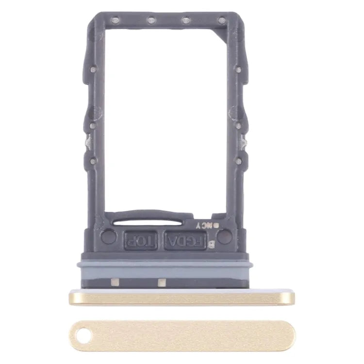 Voor Samsung Galaxy Z Flip6 SM-F741B Originele SIM-kaartlade (goud)
