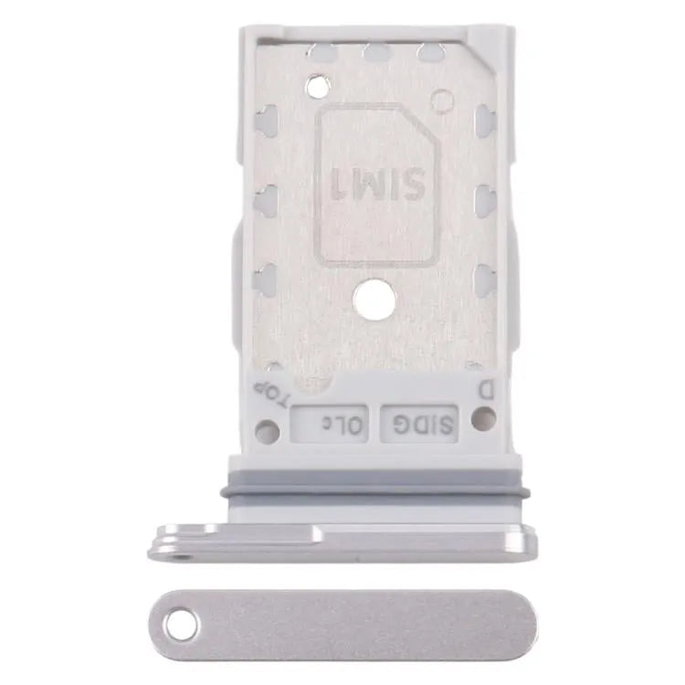 Originele simkaarthouder en simkaartlade voor Samsung Galaxy S26+ SM-S947B (zilver)