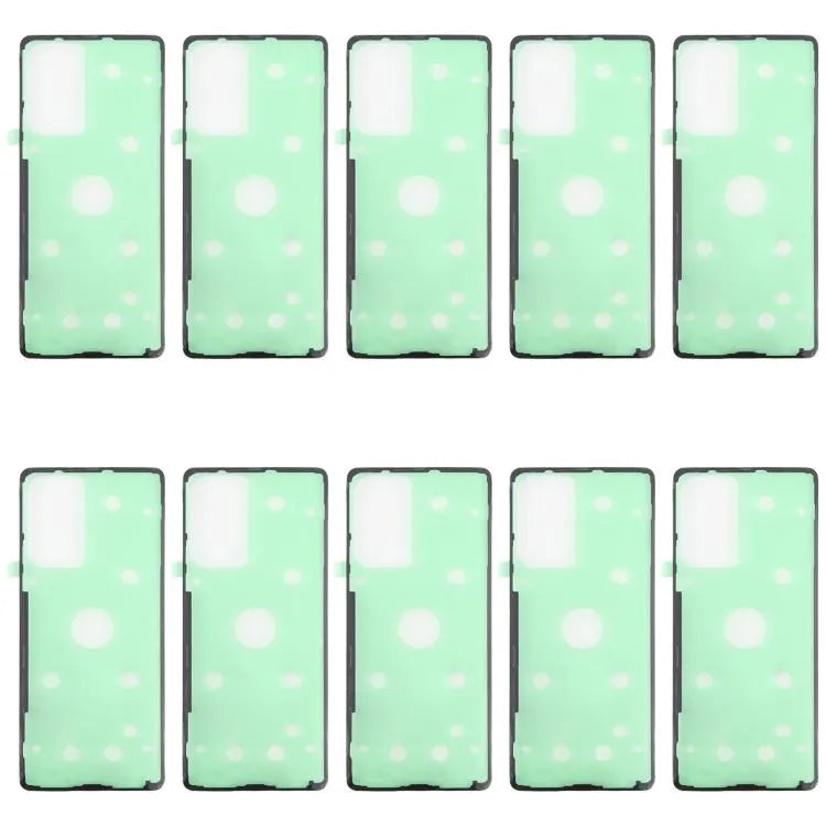 10 stuks zelfklevende achterkantcovers voor Samsung Galaxy A54 5G SM-A546