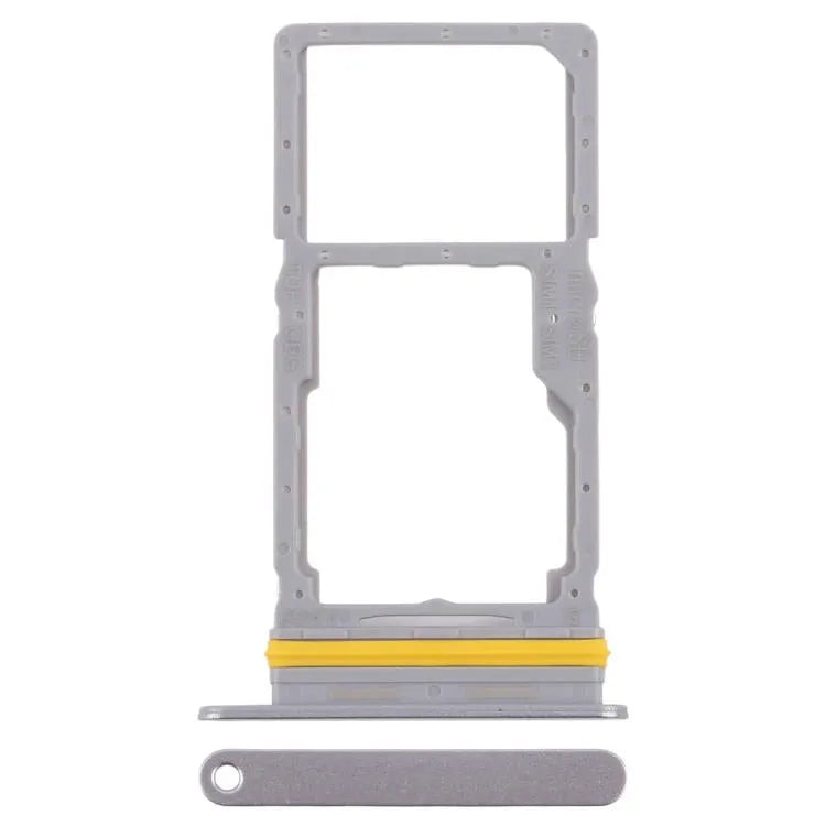 Voor Samsung Galaxy A17 5G SM-A176B Originele SIM + SIM / Micro SD-kaartlade (zilver)