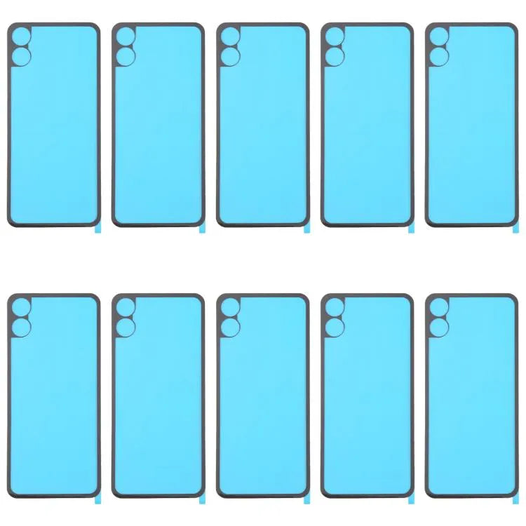 Voor Samsung Galaxy A05 SM-A055F928B 10 stuks achterkant behuizing zelfklevend