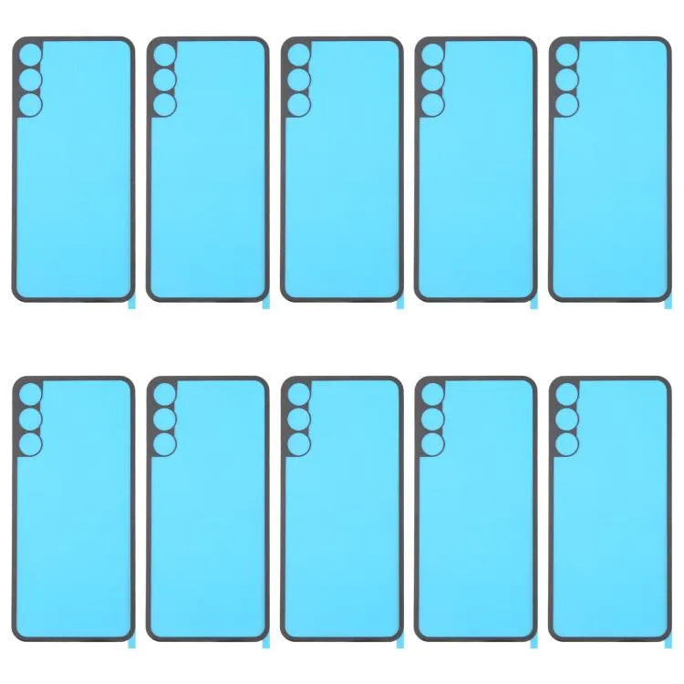 Voor Samsung Galaxy A15 SM-A155F 10 stuks achterkant behuizing zelfklevend