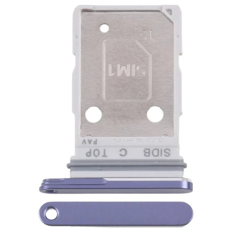 Originele simkaarthouder en simkaartlade voor Samsung Galaxy S26 SM-S942B (paars)