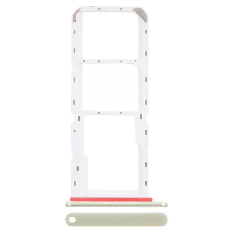 Voor Samsung Galaxy A14 5G SM-A146P Originele SIM-kaarthouder + SIM-kaarthouder + Micro SD-kaarthouder (groen)