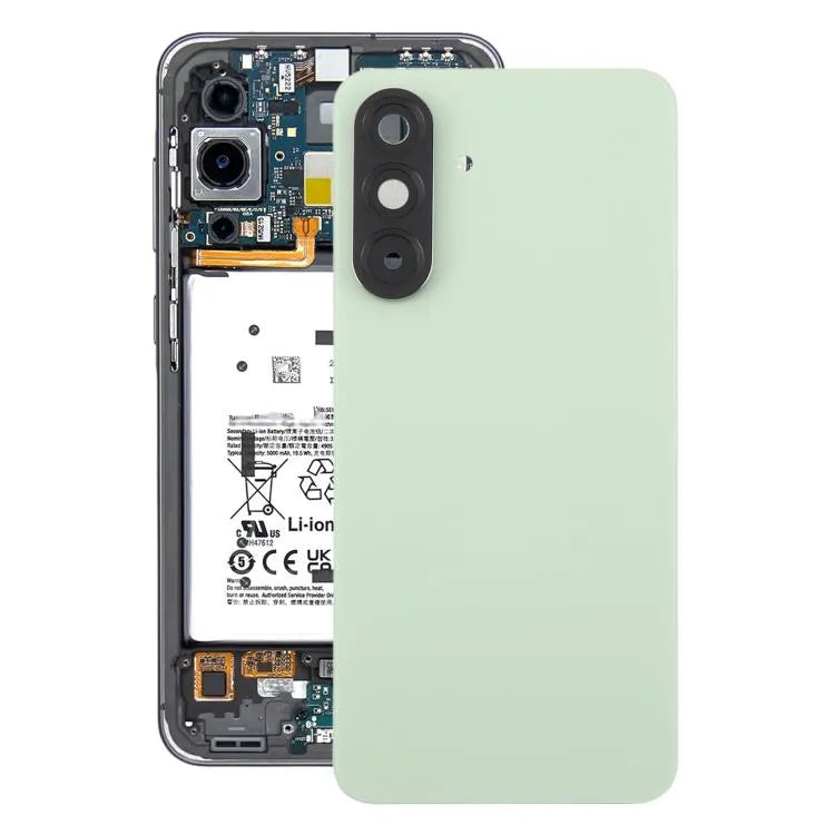 Originele batterijachterklep met cameralensframe voor Samsung Galaxy A56 SM-A566B (groen).