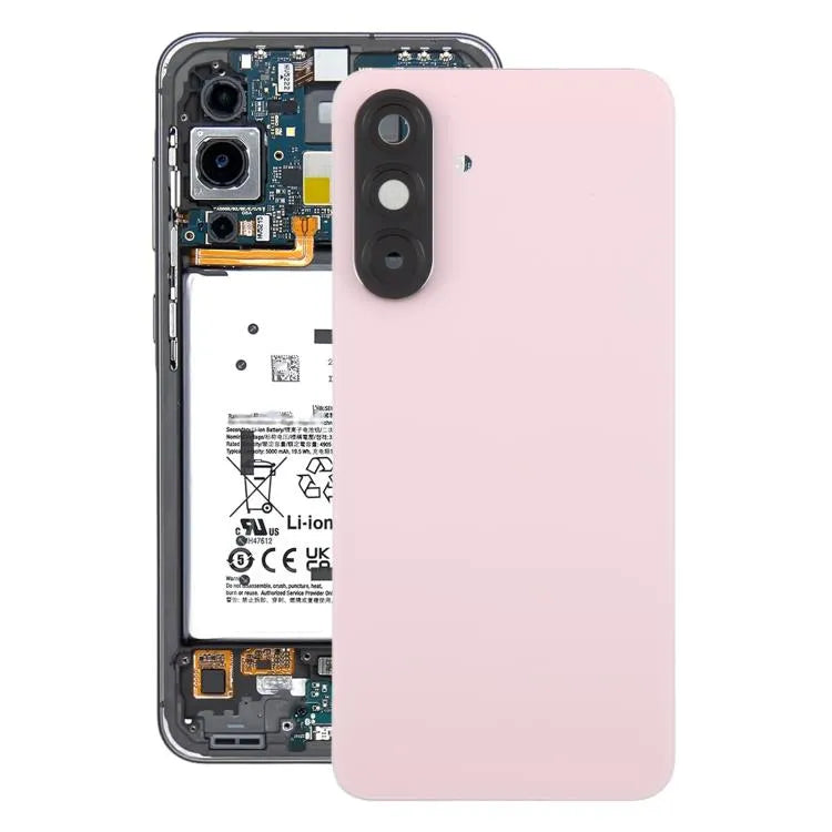 Originele batterijachterklep met cameralensframe voor Samsung Galaxy A56 SM-A566B (roze)