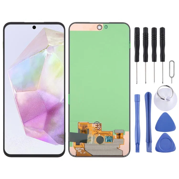 Voor Samsung Galaxy A35 SM-A356B Origineel LCD-scherm met Digitizer Volledige montage