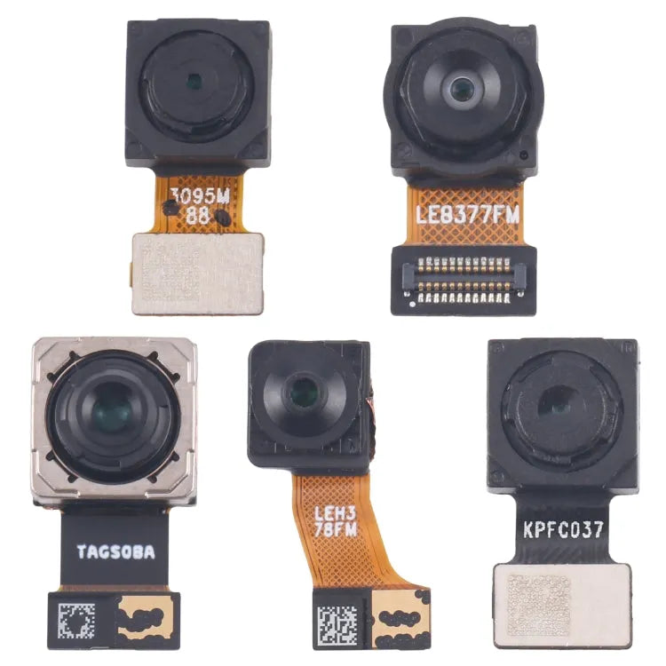 Voor Samsung Galaxy F52 5G SM-E526B Originele Cameraset (Telefoto + Macro + Groothoek + Achtercamera + Frontcamera)