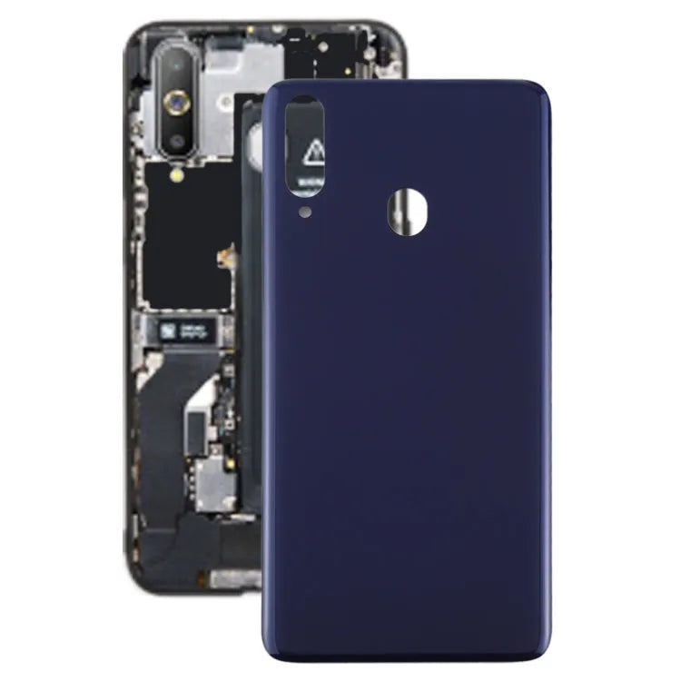 Voor Galaxy M40 batterij achterkant (blauw)