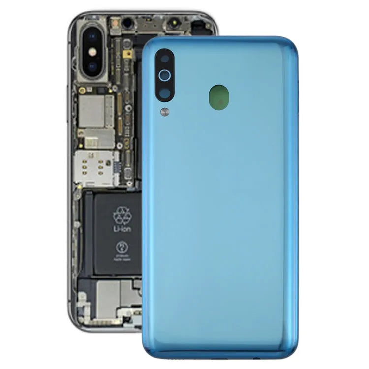 Voor Galaxy M40s Batterij Achterkant (Blauw)