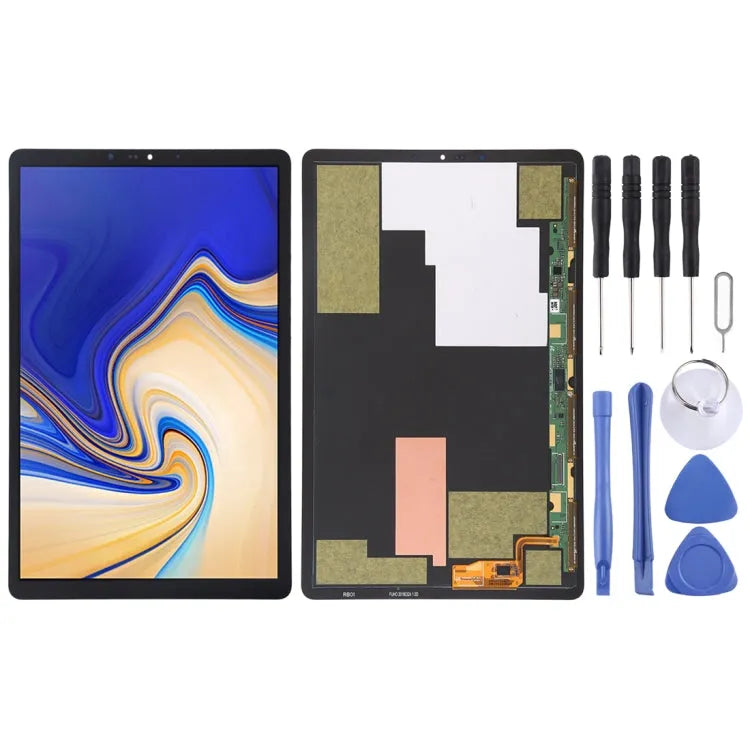 Origineel Super AMOLED LCD-scherm voor Galaxy Tab S4 10.5 SM-T830 Wifi-versie met Digitizer Volledige montage (zwart)