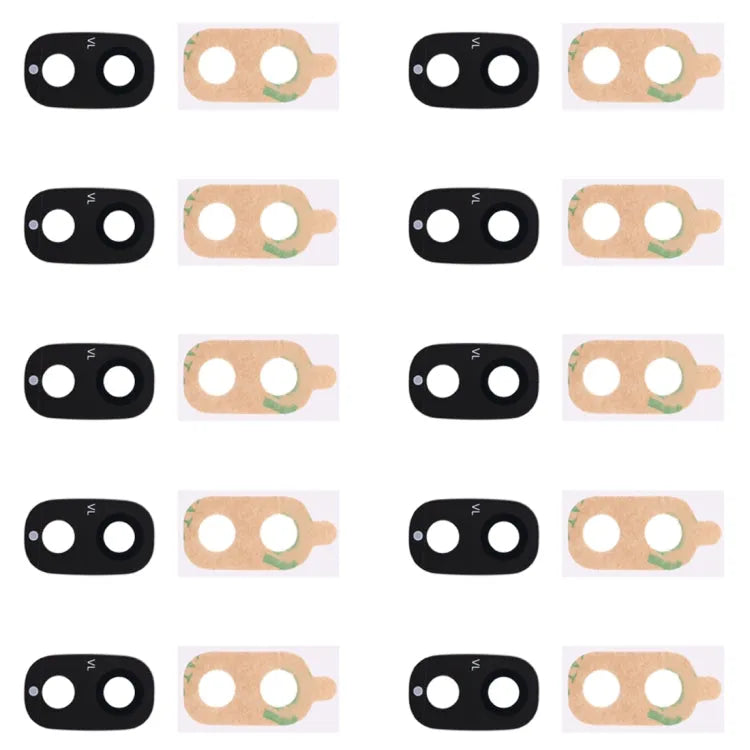 Voor Galaxy J7 Pro 10 stks Back Camera Lens Cover met Sticker