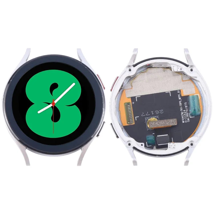 LCD-scherm voor Samsung Galaxy Watch4 SM-R870 Digitizer Volledige montage met frame (zilver)