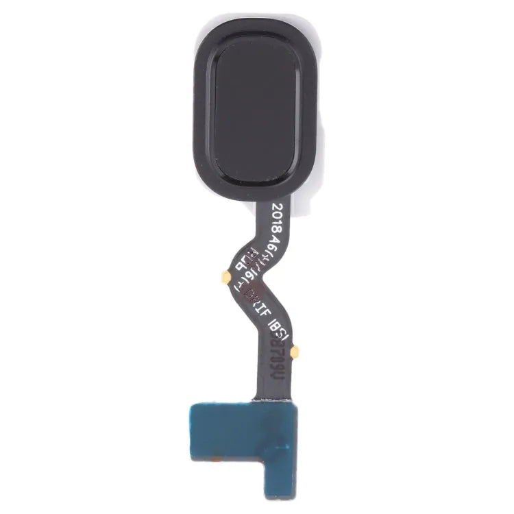 Vingerafdruksensor Flex-kabel voor Samsung Galaxy A6 + (2018) SM-A605 (zwart)