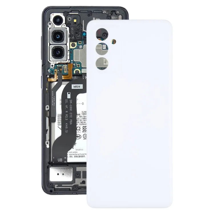 Voor Samsung Galaxy A82 Batterij Back Cover (Wit)