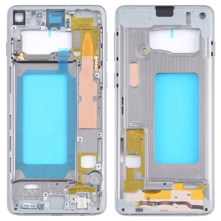 Voor Samsung Galaxy S10 middelste framerandplaat (zilver)