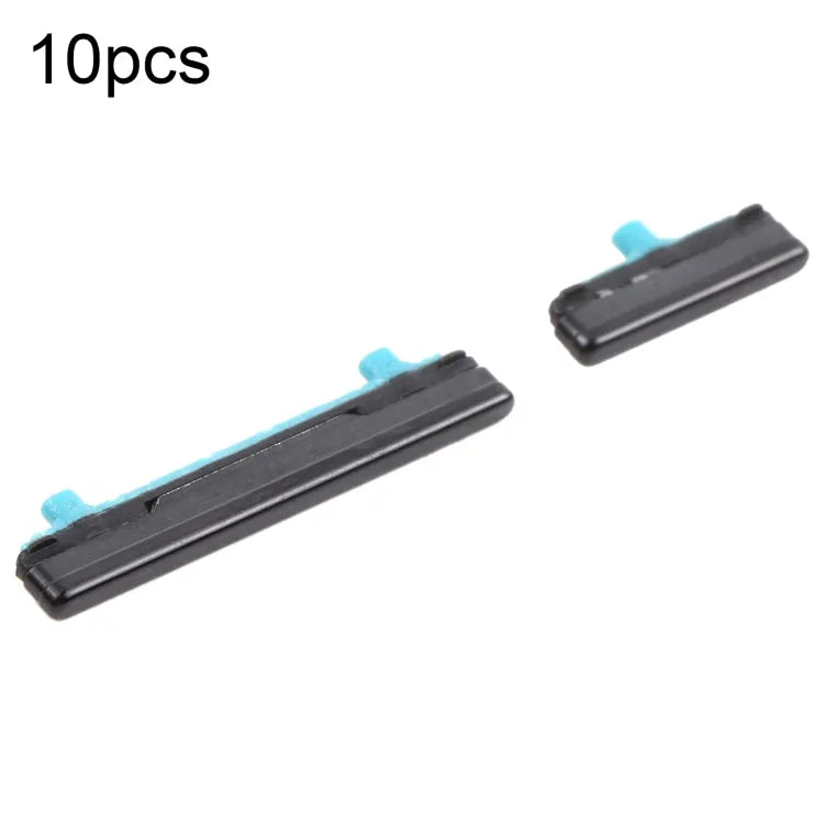 Voor Samsung Galaxy S21+ 5G 10 stuks aan/uit-knop en volumeknop (zwart)