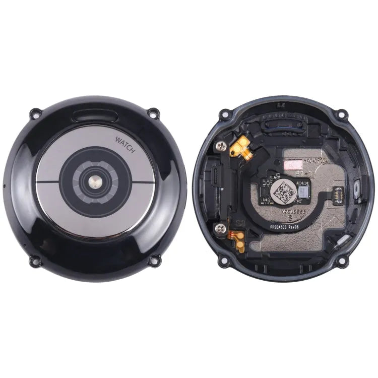 Originele achterkant met hartslagsensor + draadloze oplaadmodule voor Samsung Galaxy Watch 3 41 mm SM-R850 (zwart)