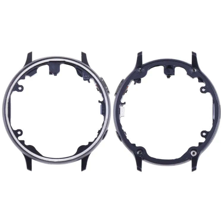 Origineel aluminium materiaal LCD-scherm Frame Bezel Plate voor Samsung Galaxy Watch Active2 44mm SM-R820 (zwart)