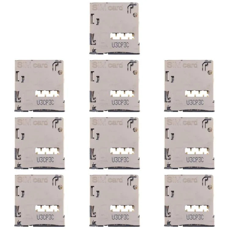 Voor Galaxy S3 SM-I9300 10st originele SIM-kaartlezer