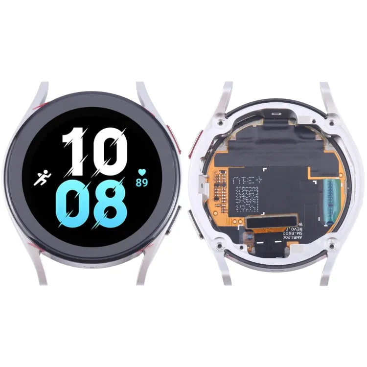 Originele LCD-schermdigitizer volledige montage met frame voor Samsung Galaxy Watch5 40mm SM-R900/R905 (zilver)