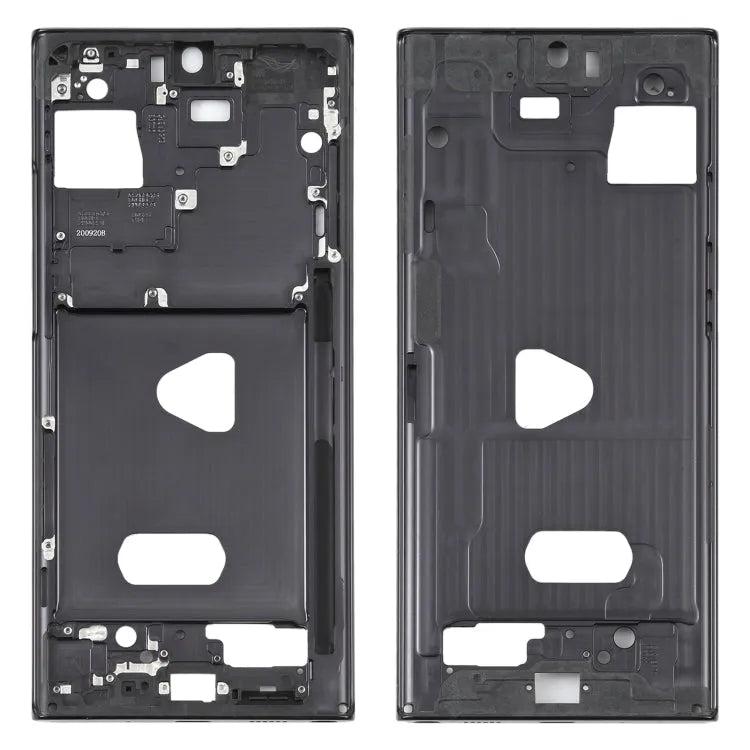 Voor Samsung Galaxy Note20 Ultra Single Middle Frame Bezel Plate (zwart)