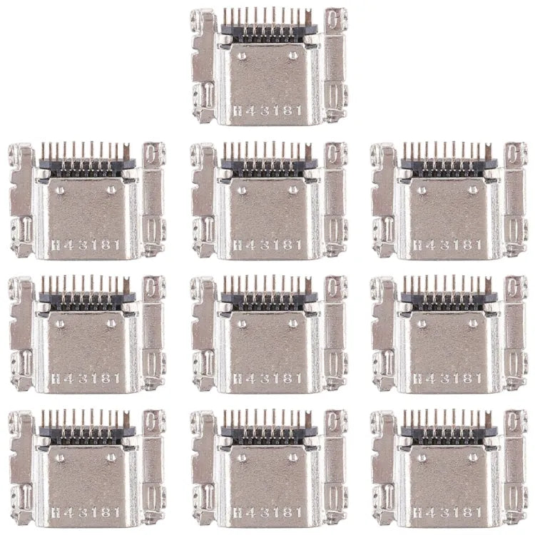 Voor Galaxy Tab 4 8.0 / T330 10 stuks laadpoortconnector